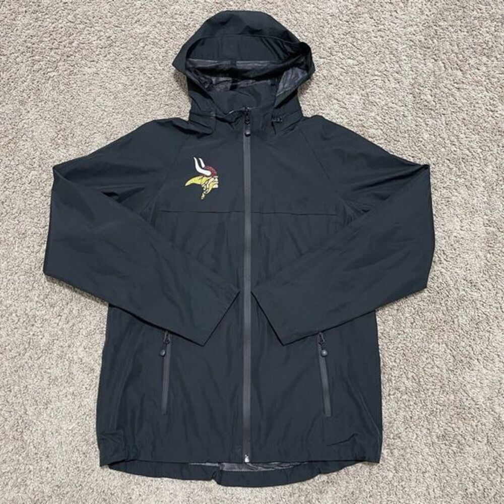 Forest‎ Grove Vikings Cheerleader Jacket Womens Medium Black Highschool Oregon